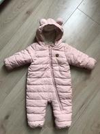 Gewatteerde lichtroze baby jas/skipak, maat 62, H&M, Kinderen en Baby's, Babykleding | Maat 62, Meisje, Ophalen of Verzenden, Zo goed als nieuw