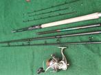 feeder  combi..365/410cm met molen, Ophalen, Gebruikt, Complete hengel