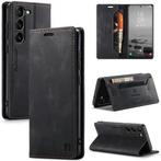 Luxe Wallet Case + Screenprotector voor Galaxy S23 _ Zwart, Verzenden, Nieuw, Overige modellen, Hoesje of Tasje