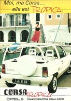 Opel Corsa Twister cabriolet folders, Ophalen of Verzenden, Gelezen, Opel