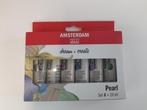 Set parelmoer acrylverf Amsterdam nieuw in doos- acryl verf, Ophalen of Verzenden, Nieuw, Acrylverf