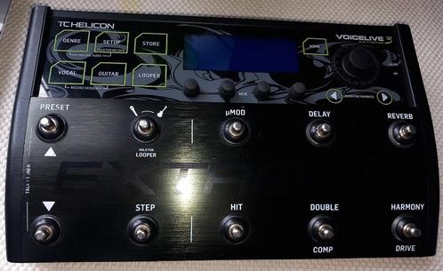 TC Helicon Voicelive 3 extreme - vocal, gitaar FX,  looper, Muziek en Instrumenten, Effecten, Zo goed als nieuw, Chorus, Delay of Echo