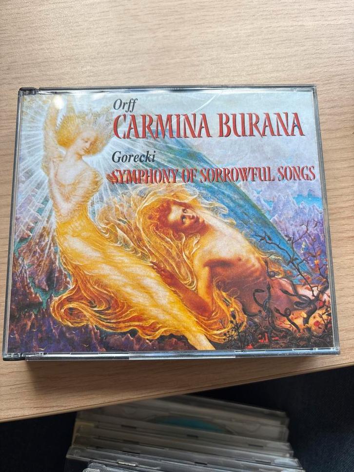 Dubbel CD: Carmina Burana & Górecki, Cd's en Dvd's, Cd's | Klassiek, Zo goed als nieuw, Vocaal, Modernisme tot heden, Ophalen of Verzenden