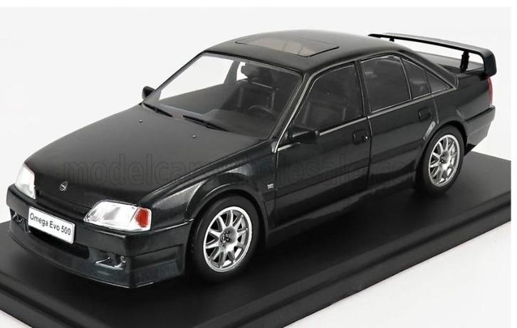 1:24 OPRUIMING! Opel Omega Evolution 500 1991Zwart met.Atlas, Hobby en Vrije tijd, Modelauto's | 1:24, Nieuw, Auto, Overige merken
