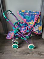 Speelgoed kinderwagen / poppenwagen in vrolijke kleuren, Ophalen, Gebruikt, Babypop