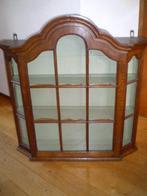 EIKEN PORSELEIN WANDKAST 19e EEUW, Huis en Inrichting, Ophalen of Verzenden, 25 tot 50 cm, Minder dan 100 cm