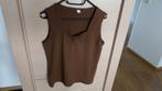 bruine top merk ERFO met strass steentjes maat 40 z.g.a.n., Maat 38/40 (M), Bruin, Erfo, Ophalen of Verzenden