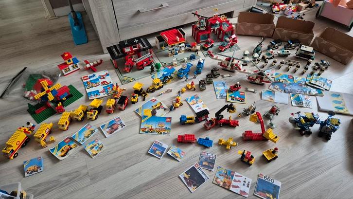 Lego vintage, veel setjes, Kinderen en Baby's, Speelgoed | Duplo en Lego, Zo goed als nieuw, Ophalen