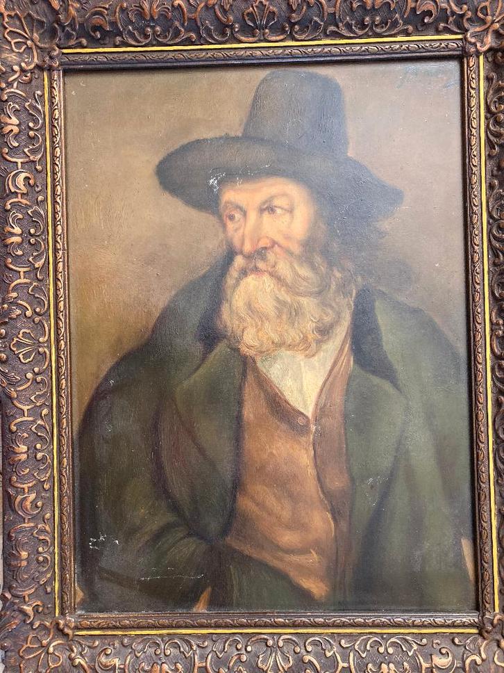 Portret man met baard., Antiek en Kunst, Kunst | Schilderijen | Klassiek, Ophalen