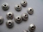 775/ tibetiaans zilveren disc kralen, Hobby en Vrije tijd, Kralen en Sieraden maken, Ophalen of Verzenden, Nieuw, Kraal