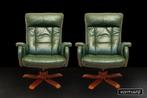 ‘Retro’ relaxfauteuil, Huis en Inrichting, Fauteuils, Ophalen, 75 tot 100 cm, Leer, 75 tot 100 cm