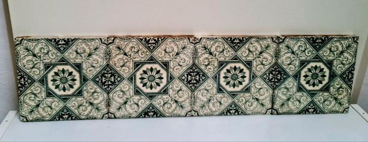 Antieke Engelse tegels Mintons China Works prachtig ontwerp, Antiek en Kunst, Antiek | Keramiek en Aardewerk, Ophalen