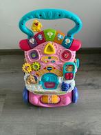 Loopwagen vtech roze, Kinderen en Baby's, Speelgoed | Vtech, Ophalen of Verzenden, Zo goed als nieuw, 6 maanden tot 2 jaar