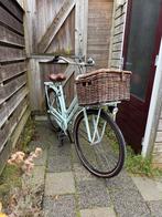 Bsp Metropolis Damesfiets - Lichtblauw met rieten mand, 50 tot 53 cm, Ophalen, Zo goed als nieuw, Overige merken