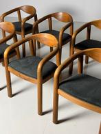 Rainer Daumiller stoelen set van 6 vintage, Huis en Inrichting, Stoelen, Ophalen, Gebruikt, Stof