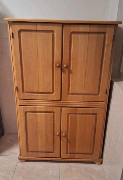 Computerkast, Huis en Inrichting, Kasten | Computermeubels, Gebruikt, 120 tot 170 cm, 70 tot 120 cm, 40 tot 80 cm, Grenenhout