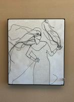 Kunstwerk Werk aan de muur, Ophalen of Verzenden
