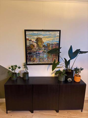 IKEA Besta Dressoirkast zwart - Zo goed als nieuw! - afbeelding 2