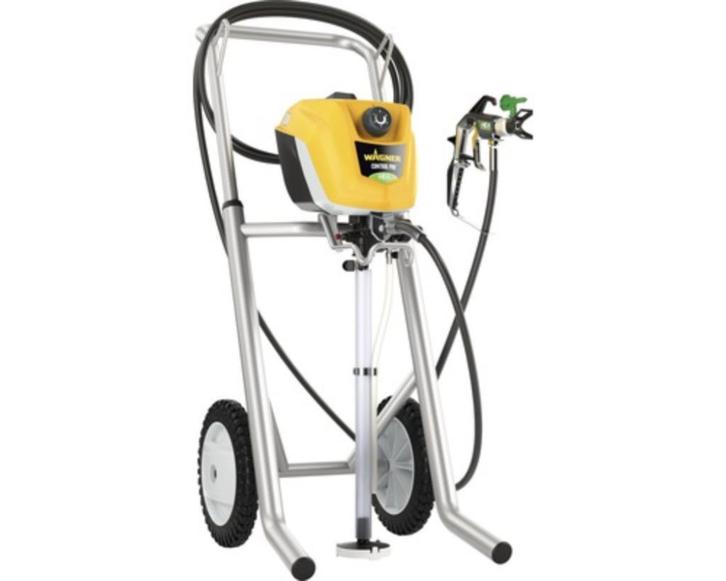 Verhuur Airless verfspuit, Doe-het-zelf en Verbouw, Schildersmaterialen, Zo goed als nieuw, Verfspuit of Verfpomp, Ophalen