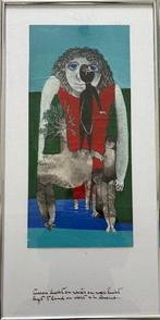 Ans Wortel gouache, Ophalen of Verzenden