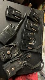 Motorola spulletjes met portofoon, Ophalen of Verzenden, Gebruikt