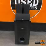 Teufel IP 3000 SW + 4x IP 3000 FR + IP 300 C Speakerset, Ophalen of Verzenden, 120 watt of meer, Front, Rear of Stereo speakers