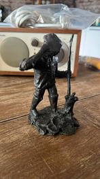 Brons beeldje”De Biesbosch werker Myron Woudrichem”, Ophalen of Verzenden