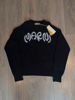 Marni mohair wool sweater zwart & wit, Marni, Maat 48/50 (M), Zwart, Nieuw
