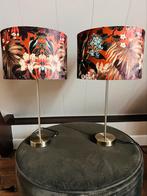 Tafellampen | Nachtkastlampjes | Lampenkappen | Schemerlamp, Ophalen, Barok bohemian, 50 tot 75 cm, Metaal