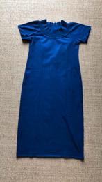 ByOni, blauw, strak, kort jurkje, mooie ronde hals, mt 36, Kleding | Dames, Gedragen, Blauw, ByOni, Ophalen of Verzenden