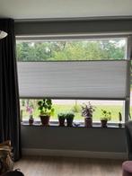 Plissé gordijn raambekleding, Huis en Inrichting, Stoffering | Gordijnen en Lamellen, Gebruikt, Wit, Ophalen of Verzenden, 200 cm of meer