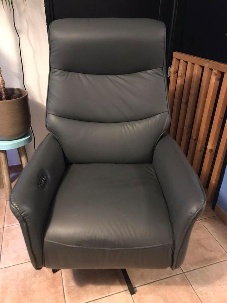 Elektrische relaxfauteuil Boaz van leen bakker, Huis en Inrichting, Fauteuils, Zo goed als nieuw, 75 tot 100 cm, Ophalen of Verzenden