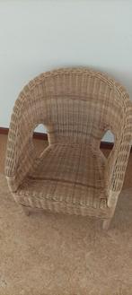 Rieten stoeltje voor kinderen, Kinderen en Baby's, Kinderkamer | Tafels en Stoelen, Ophalen, Gebruikt, Stoel(en)