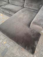 !!ACTIE!! GROENE VELVET HOEKBANK, GRATIS LEVERING, 250 tot 300 cm, Hoekbank, Zo goed als nieuw, Vierpersoons of meer