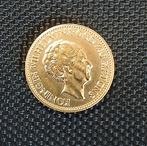 1925 Gouden tientje 10 Gulden Wilhelmina verguld naslag, Postzegels en Munten, Verzenden, Goud, Koningin Wilhelmina, Losse munt