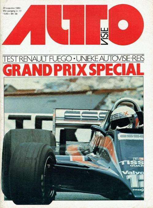 Autovisie 1980 nr. 17 (o.a. Renault Fuego GTS), Boeken, Auto's | Folders en Tijdschriften, Gelezen, Algemeen, Verzenden