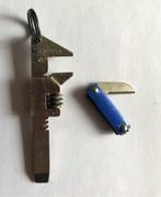 Miniatuur Moersleutel Flesopener 7,5 cm en Zakmes 3 cm, Ophalen of Verzenden