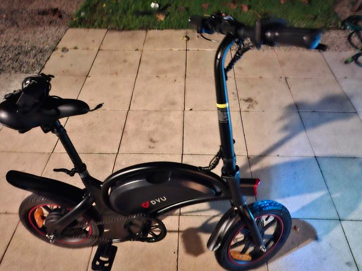 Elektrische vouwfiets - DVU, Fietsen en Brommers, Elektrische fietsen, Gebruikt, Overige merken, Minder dan 47 cm, Minder dan 30 km per accu