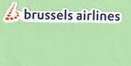 Brussels Airlines sticker - 16cm x 3cm, Nieuw, Overige typen, Ophalen of Verzenden