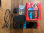 Nintendo Switch OLED 64GB, Met games, Zo goed als nieuw, Met 1 controller, Switch OLED