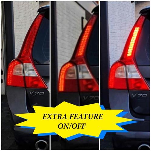 VOLVO V70/XC70 Facelift Achterlichten LED upgrade module MET, Auto-onderdelen, Verlichting, Volvo, Ophalen of Verzenden