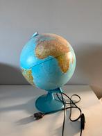 Vintage Verlichte Globe, Ophalen of Verzenden, Interactief, Gebruikt