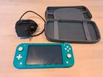 Nitendo Switch lite + accessoires, Ophalen, Turquoise, Gebruikt