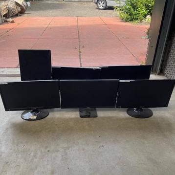 PARTIJ 16x Monitor HP, Dell, Acer, AG en Samsung Beeldscherm beschikbaar voor biedingen