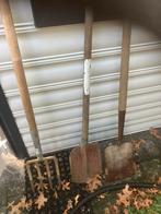 Spade /riek en bats, Tuin en Terras, Ophalen of Verzenden, Gebruikt