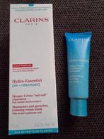 Clarins hydra essentieel gezichtmasker 75 ml &oogmasker 30ml, Verzenden, Nieuw, Gehele gezicht