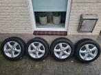 ZGAN 4 Michelin Alpin 6 winterbanden +velg 205/55 R16, Auto-onderdelen, Banden en Velgen, Ophalen, Gebruikt, 16 inch, Banden en Velgen