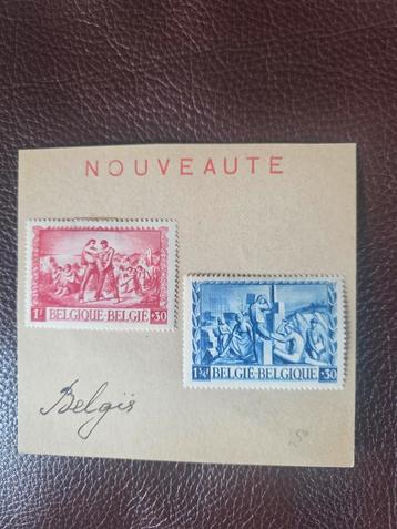 Oude Postzegel Collectie - België, Frankrijk, Monaco beschikbaar voor biedingen