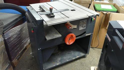 Zaagtafel - Freesbank en verdikte bank in 1, Doe-het-zelf en Verbouw, Schaafmachines, Gebruikt, Elektrisch, Ophalen