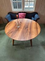 Walnoten Eettafel - Ronde Tafel voor 4-8 Personen, Ophalen of Verzenden